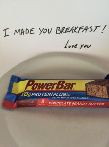 Can't wait to not live off of Power Bars.