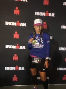 Stacy Baade, you are an Ironman!